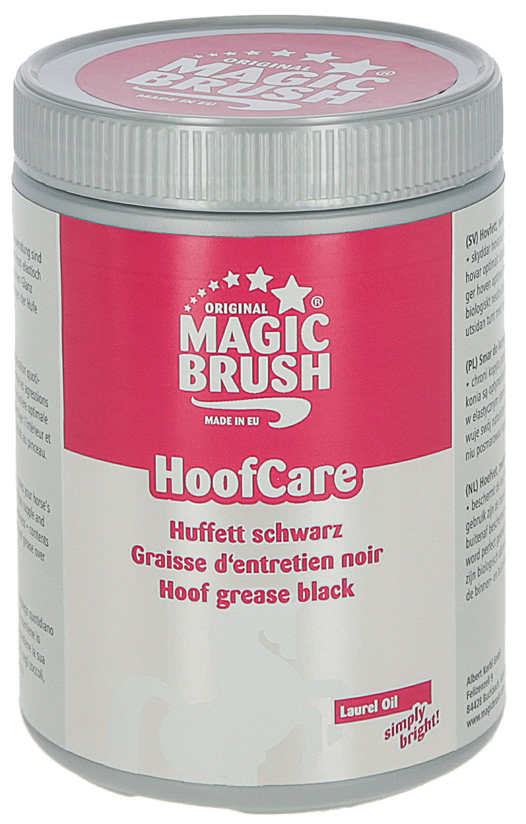 MagicBrush - Graisse pour sabot noire - 1000 ml Image num&eacute;ro 1