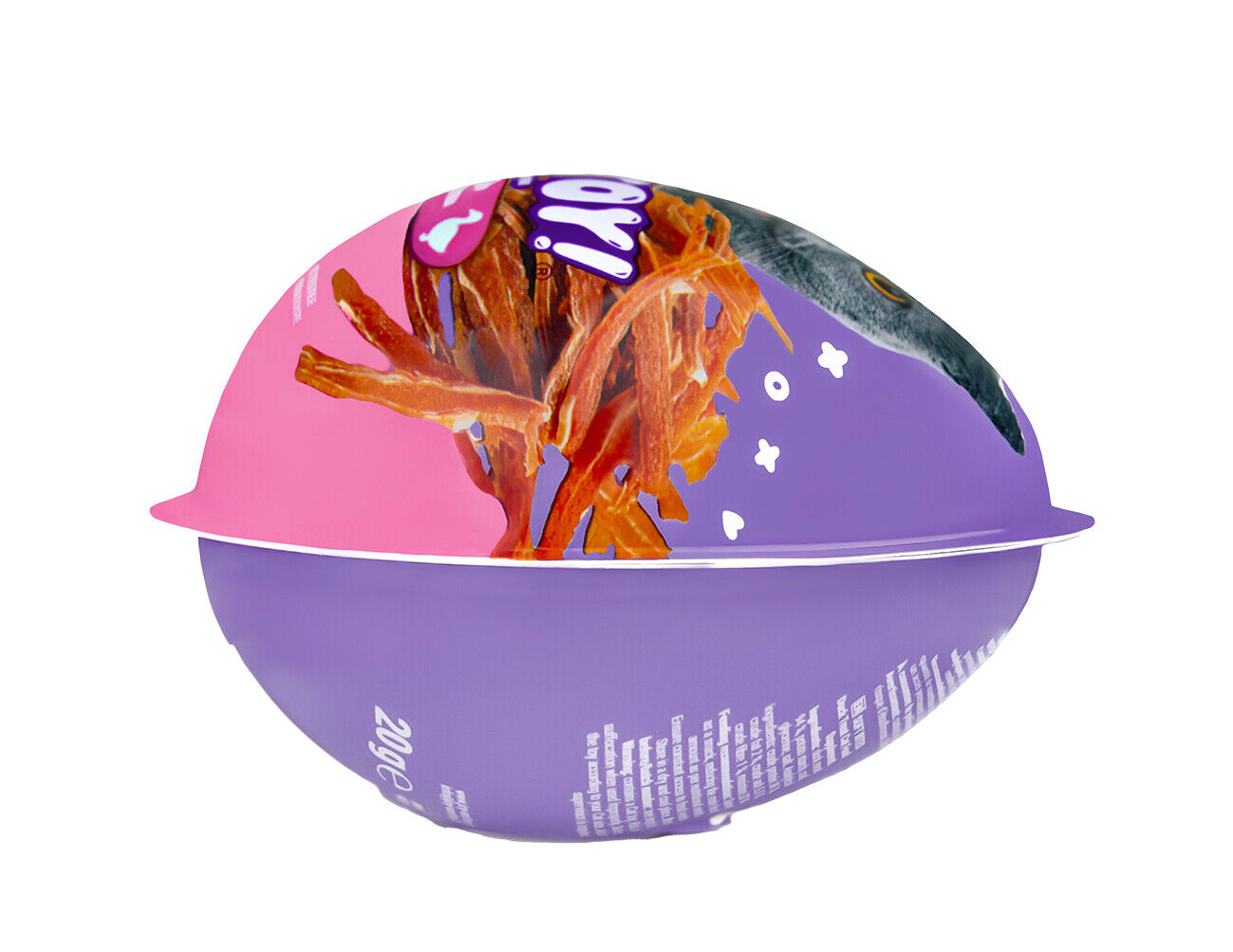 Joy & Toy - &OElig;uf Surprise Snack Bouch&eacute;es de Canard + Jouet - 20g Image num&eacute;ro 3