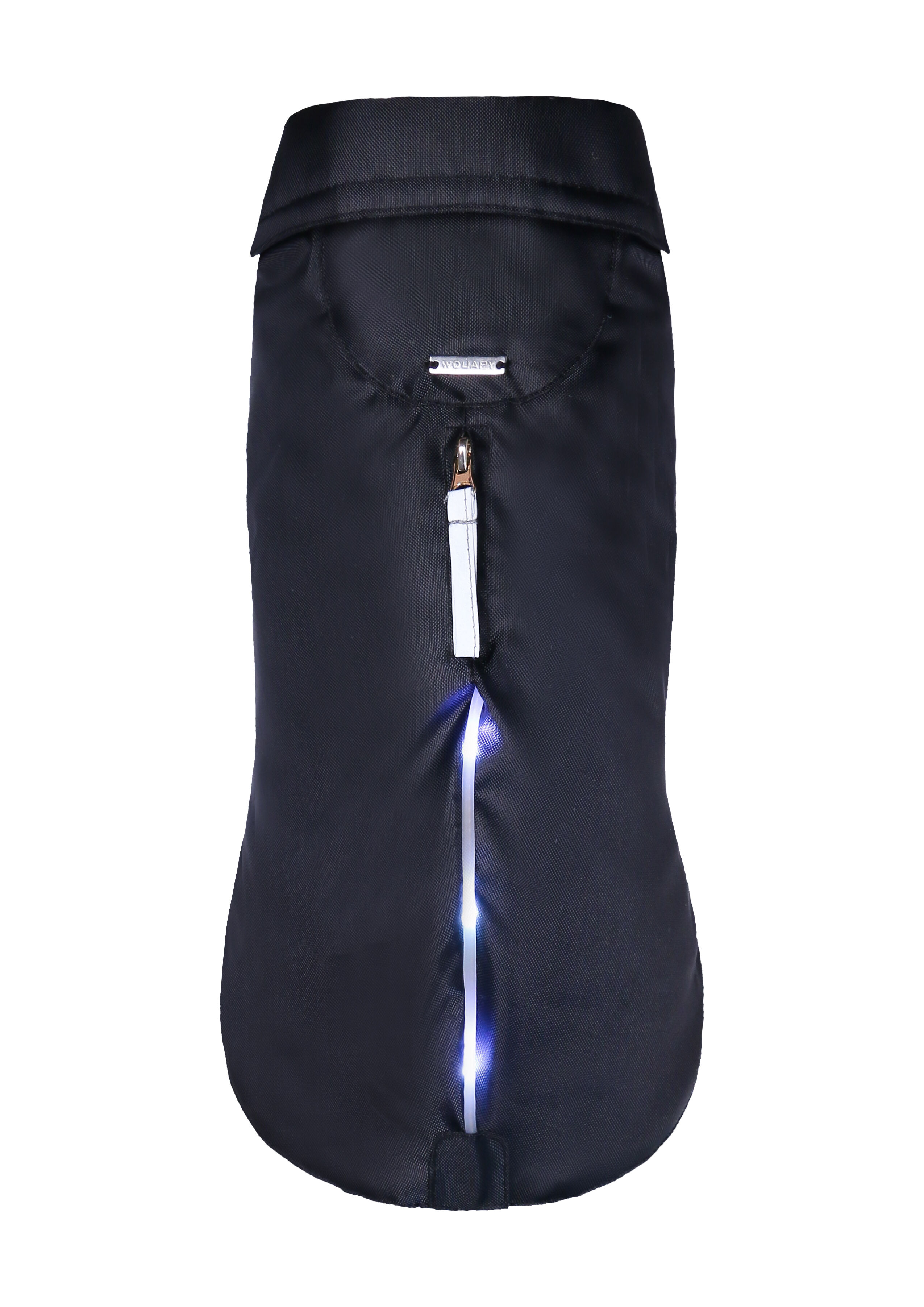 Wouapy - Manteau Imper Led Noir pour Chiens - T32 Image num&eacute;ro 1