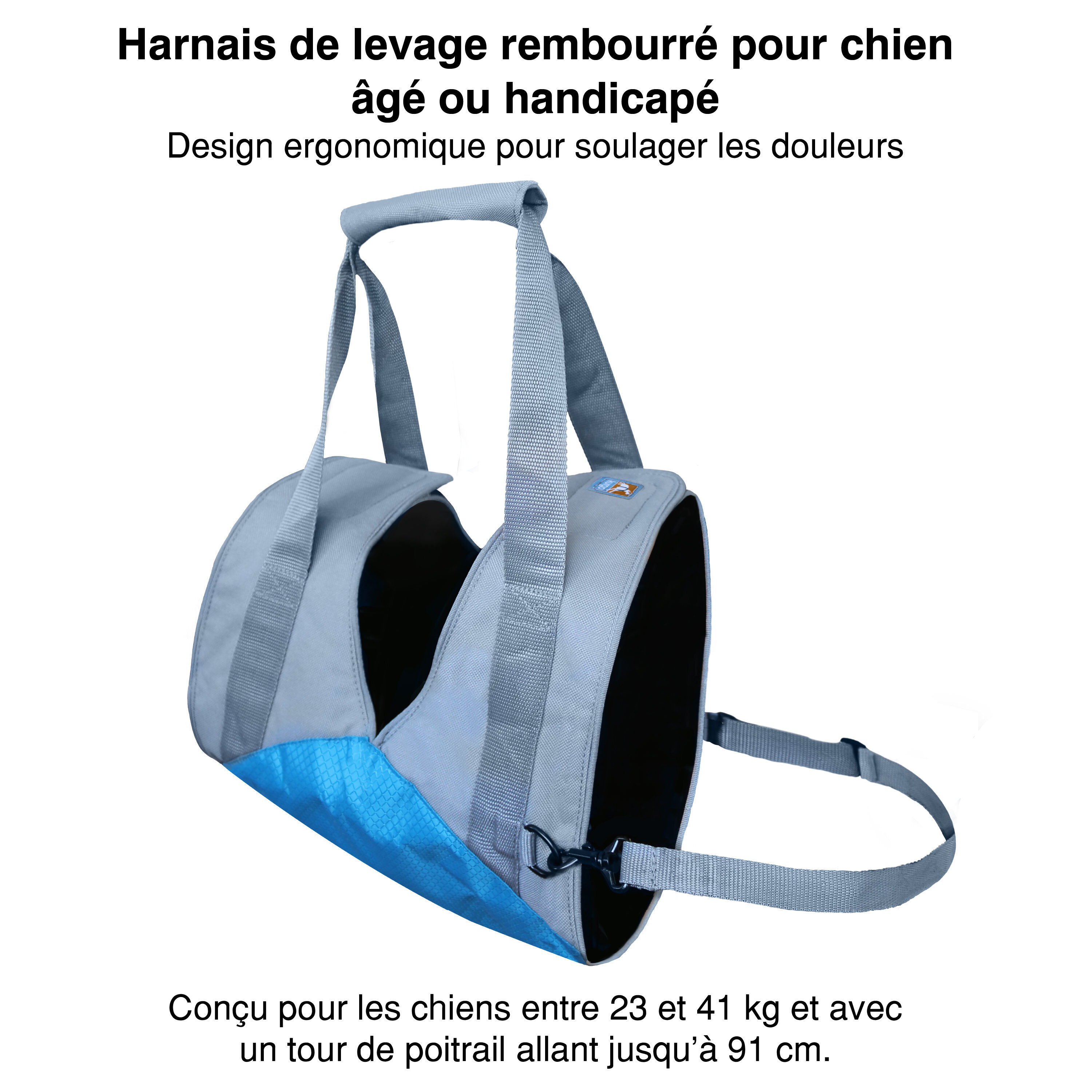Kurgo - Harnais de Levage Up & About pour Chiens - 23 &agrave; 41Kg Image num&eacute;ro 2