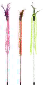 Flamingo - Jouet Canne à Pêche + Boucles pour Chats - 42cm
