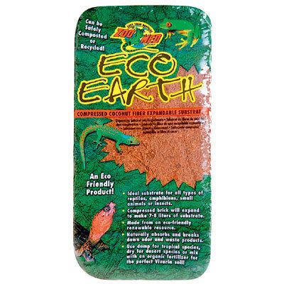Zoomed - Substrat Naturel Fibre de Coco Compress&eacute;e pour Terrarium Image num&eacute;ro 2