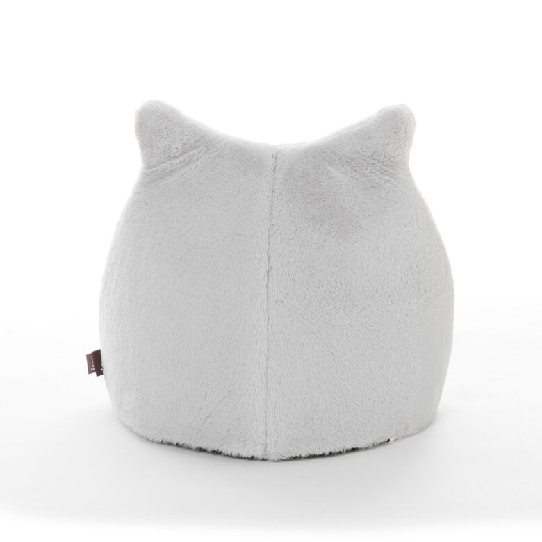 Leeby - Igloo Extra Doux pour Chats - Gris Image numéro 4 Leeby - Igloo Extra Doux pour Chats - Gris Image numéro 4