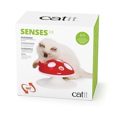 Catit - Jouet Senses 2.0 Champignon pour Chat - 24cm