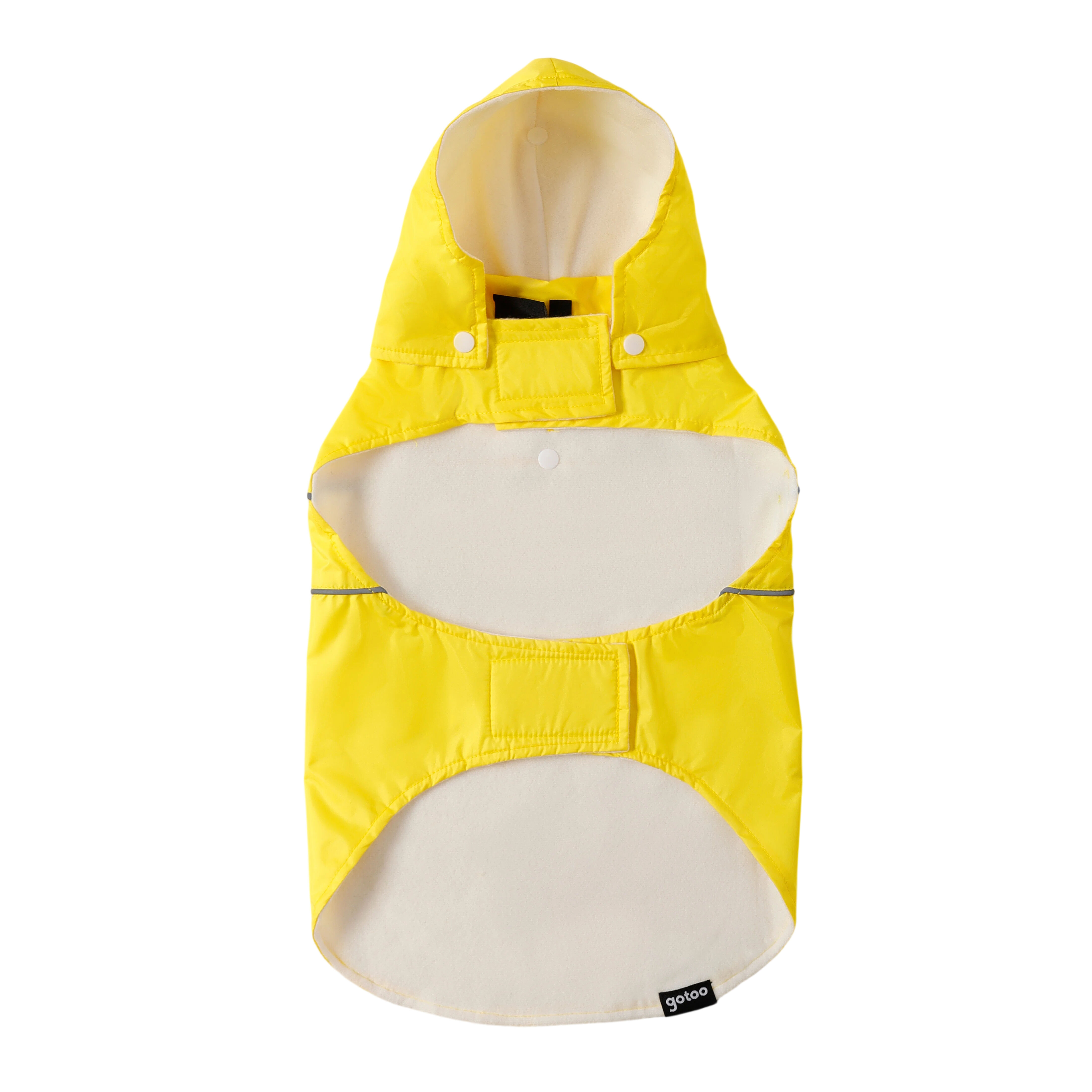Gotoo - Imperm&eacute;able Jaune R&eacute;fl&eacute;chissant pour Chiens - 40cm Image num&eacute;ro 2
