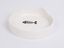 Leeby - Gamelle Forme Chat C&eacute;ramique 13cm pour Chats - Blanc Indicateur image num&eacute;ro 1