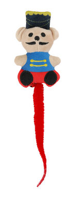 Wouapy - Jouet Ourson Casse-noisette avec Chenille pour Chats - 30cm