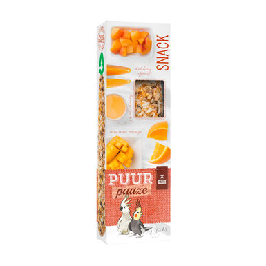 Witte Molen - Sticks Puur Pauze Grande Perruche & Cacatoès Abricot Mangue - x2