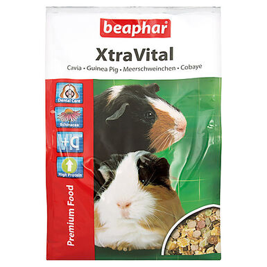 Beaphar - XtraVital, alimentation premium complète pour cochon d'Inde - 2.5 kg