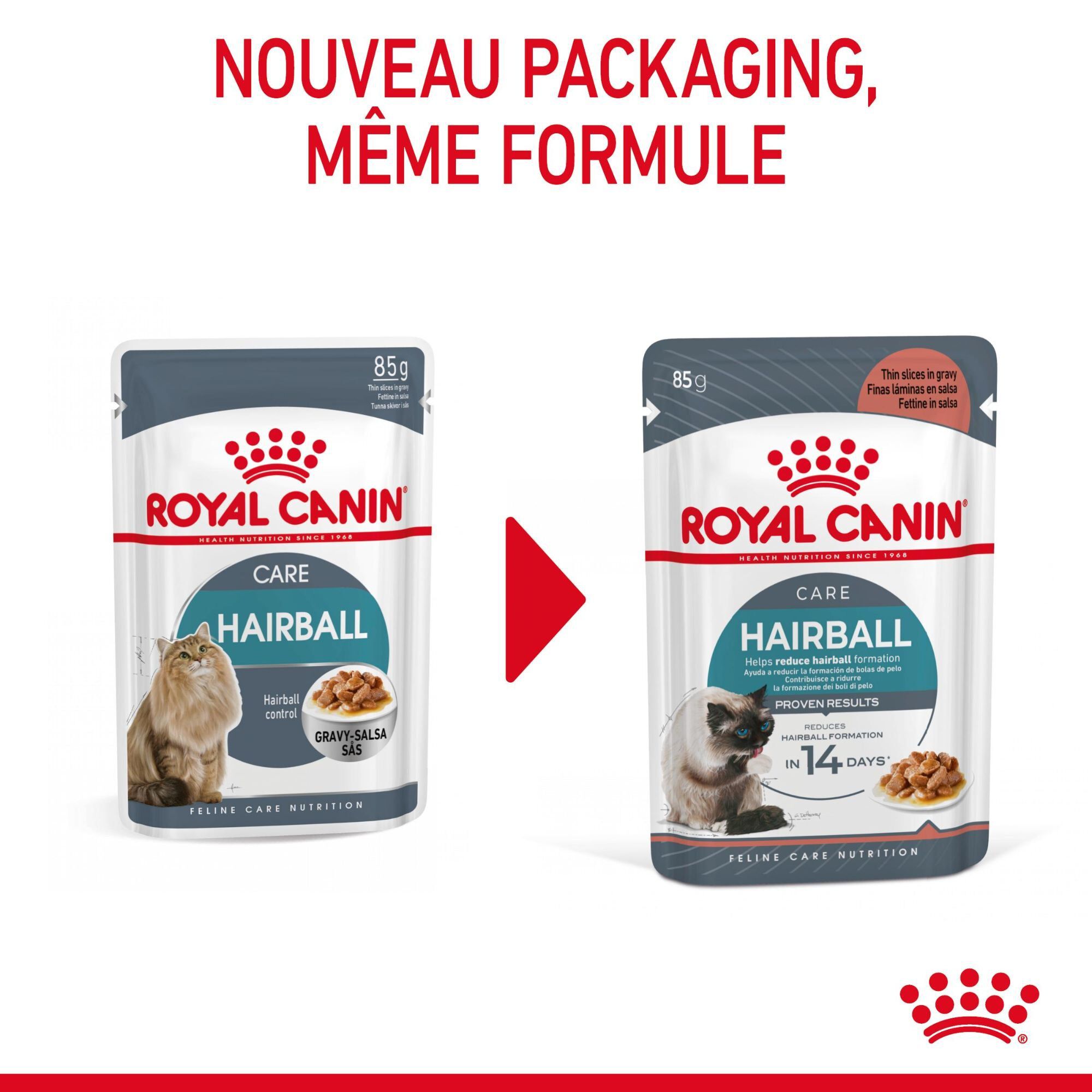 Royal Canin - Sachets Hairball Care en Sauce pour Chat - 12x85g Image num&eacute;ro 9