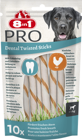 8in1 - Friandises Twisted Delights Sticks Dental