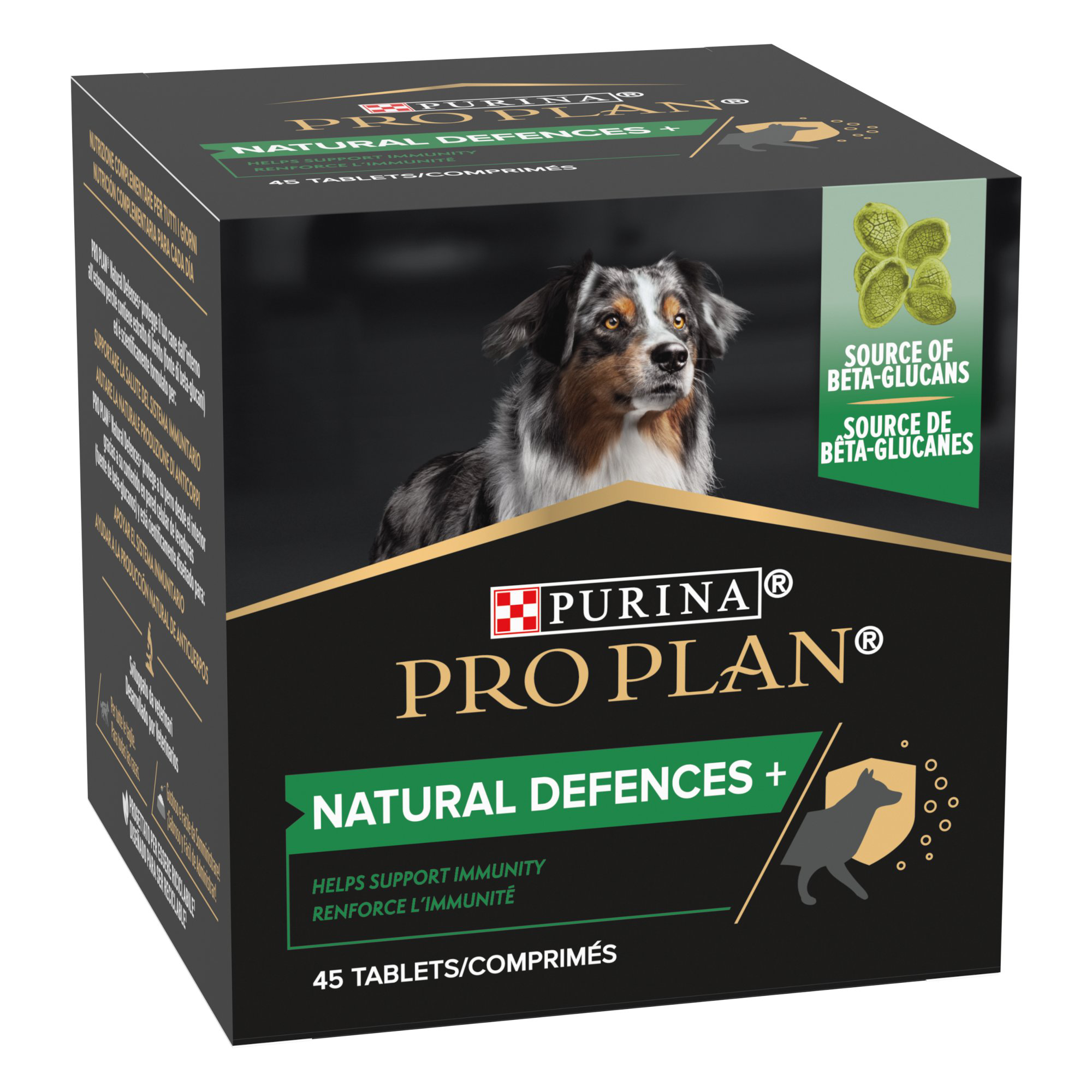 Pro Plan - Aliment Compl&eacute;mentaire en Comprim&eacute;s Natural Defences+ pour Chiens - 67g Image num&eacute;ro 1