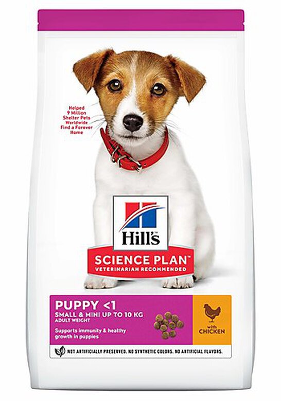 Hill's - Canine Puppy Small & Mini Poulet pour Chiot - 3Kg image number null