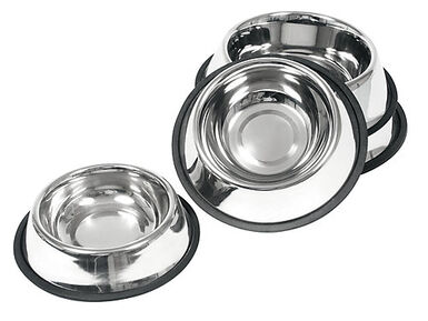 Martin Sellier Gamelle Antidérapante en Inox pour Chiens - 700ml