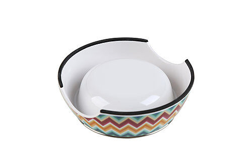 Leeby - Gamelle Premium Zig Zag pour Chien - S Image num&eacute;ro 2