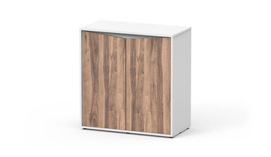 Aquatlantis - Meuble Prestige 80 - Blanc Portes Bois