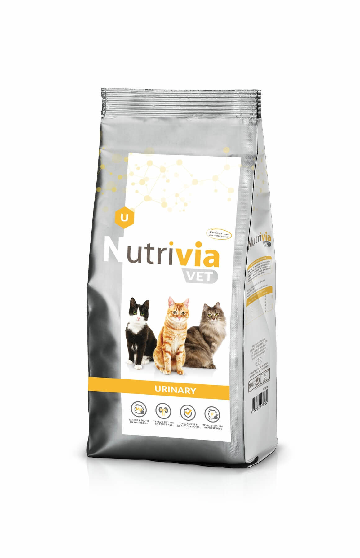 Nutrivia Vet - Croquettes Urinary pour Chats - 1,5Kg Image num&eacute;ro 1