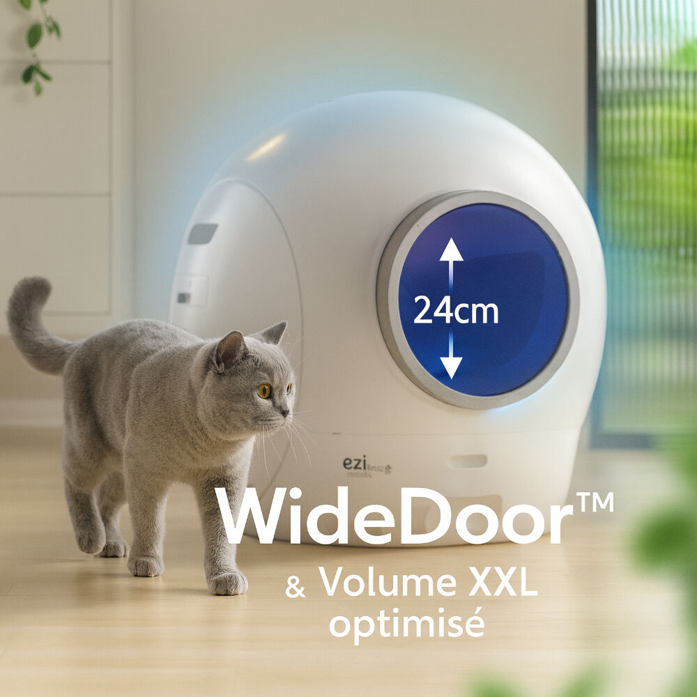 EZIclean - Liti&egrave;re Robot Autonettoyante CATBOT K10i pour Chats - x1 Image num&eacute;ro 5