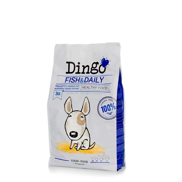 Dingo - Croquettes Dingo Fish & Daily Poisson pour Chien - 3Kg Image num&eacute;ro 1