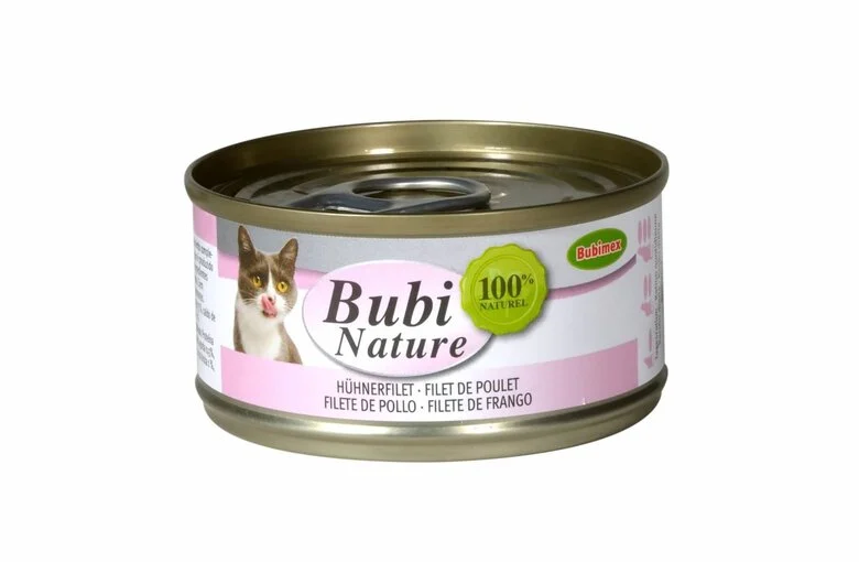 Bubimex - Pâtée Bubi Nature Filets de Poulet pour Chat - 70g Image numéro 1 Bubimex - Pâtée Bubi Nature Filets de Poulet pour Chat - 70g Image numéro 1