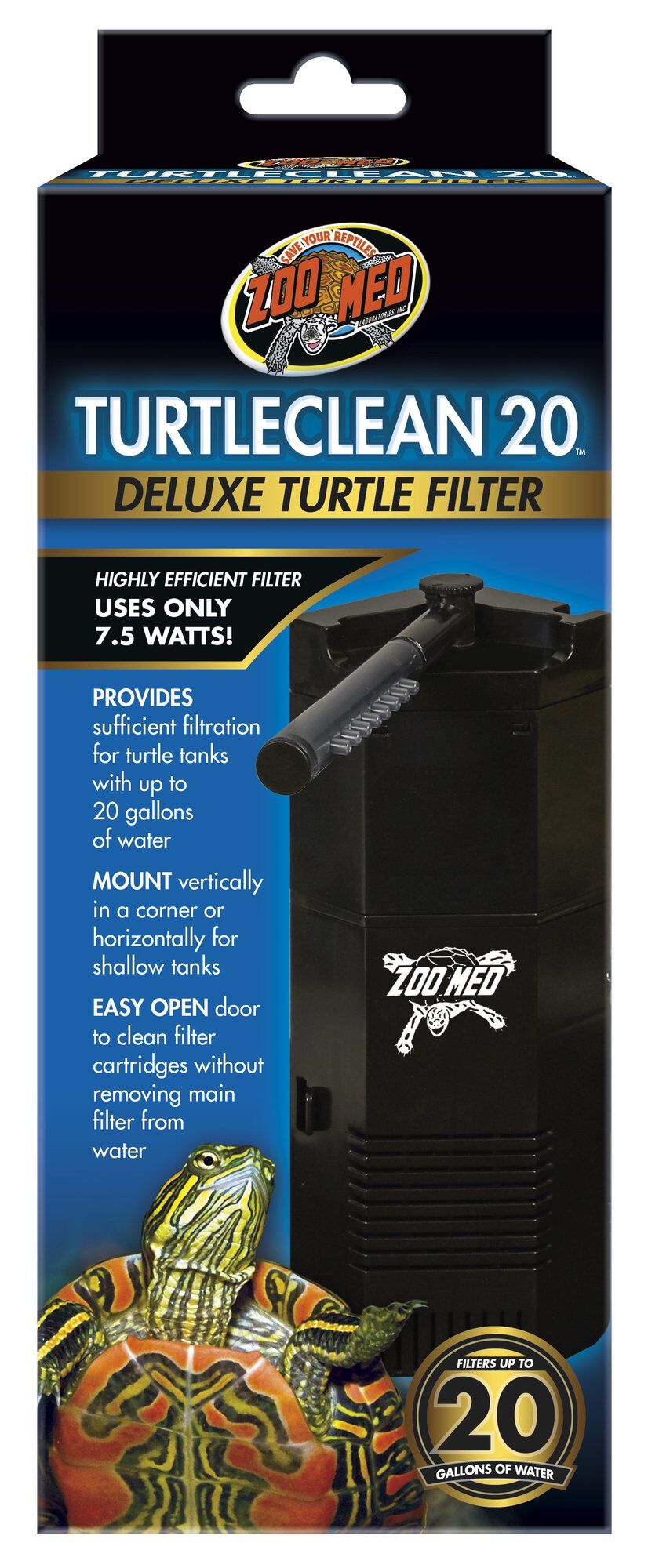 Zoomed - Filtre Turtle CLEAN TC-23E - GM Image num&eacute;ro 1