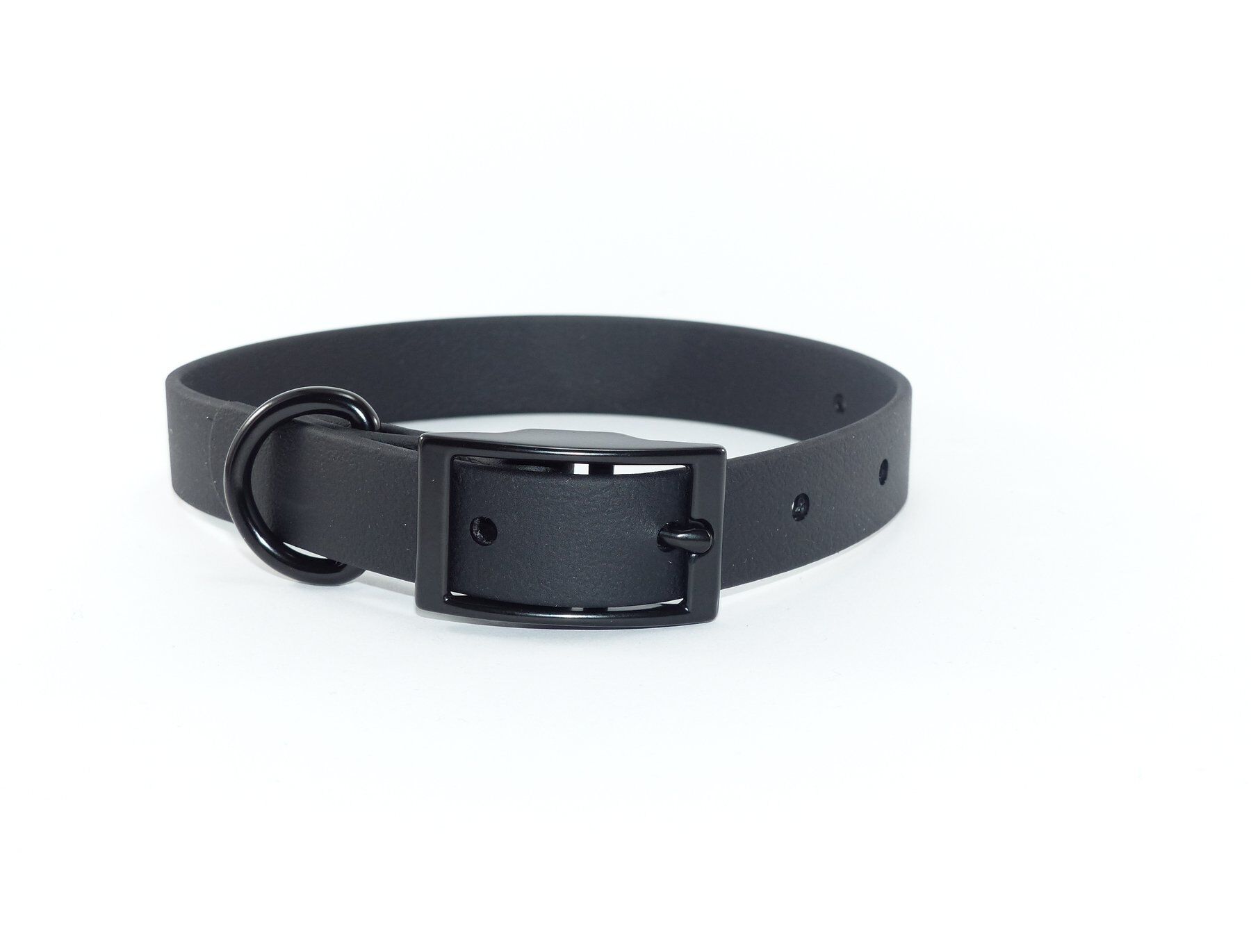 Ekys - Collier Biothane 25mm pour Chien - Noir Image num&eacute;ro 1