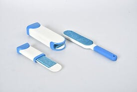 Animalis - Kit Brosse Anti Poils pour Chien et Chat - 33cm