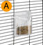 Ferplast - Cage Pagode pour Oiseaux - Blanc Indicateur image numéro 2