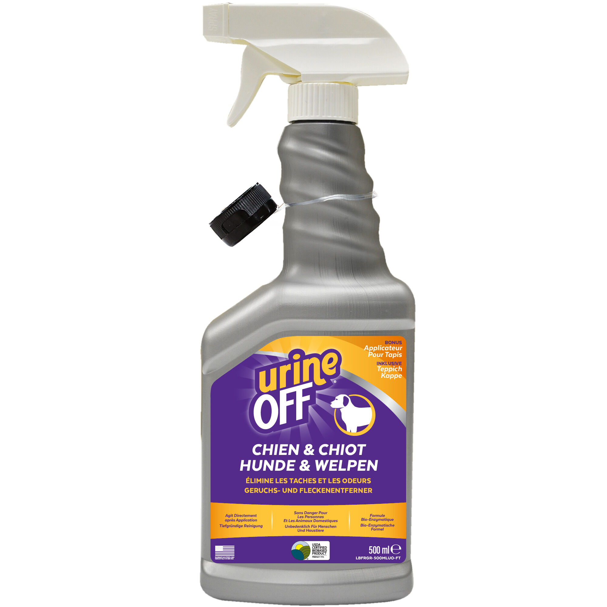 Urine Off - Destructeur Biotec Urine Off Chien -  500ml Image num&eacute;ro 1