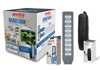 AMTRA - AQUARIUM NANOTANK CUBE SYSTEM 60 - 38x38x43cm