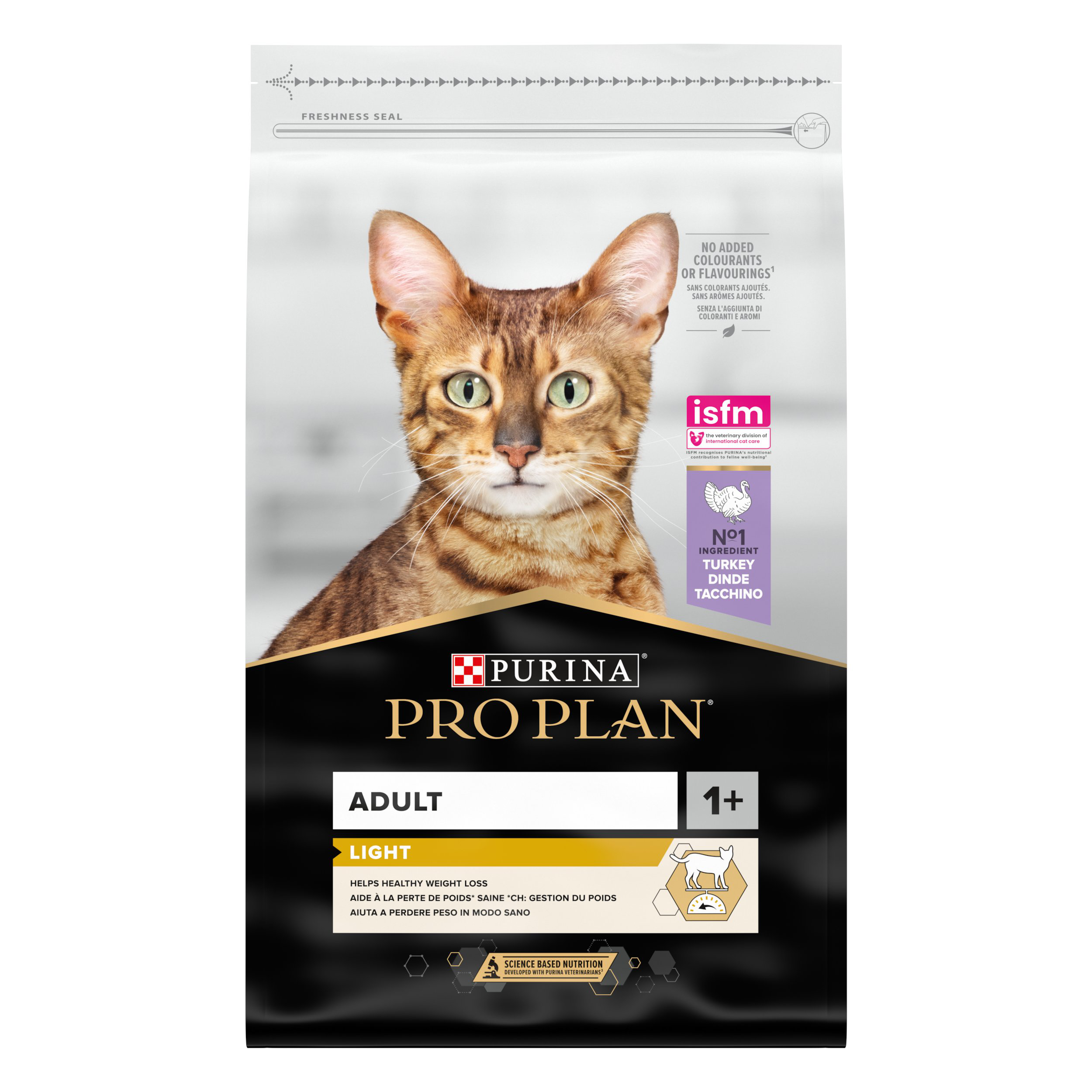 Pro Plan - Croquettes Light &agrave; la Dinde pour Chat Adulte - 10Kg Image num&eacute;ro 1