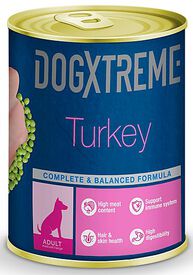 DogXtreme - Pâtée Adulte Dinde pour Chiens - 400g