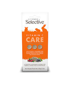 Science Selective - Friandises Vitamine C Care pour Rongeurs - 100g