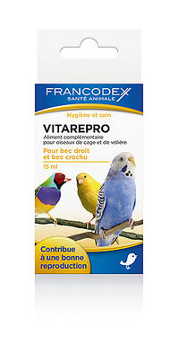 Francodex - Aliment Préparation à la Reproduction Vitarepro pour Oiseau - 15ml