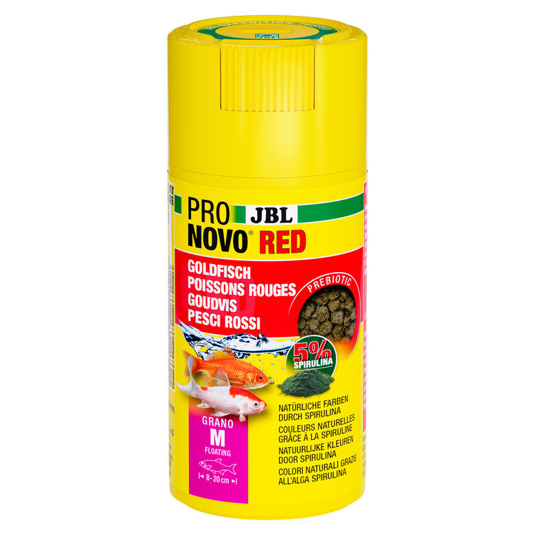 JBL - Aliment en Granulés Pronovo RED GRANO pour Poissons Rouges - 100ml Image numéro 1 JBL - Aliment en Granulés Pronovo RED GRANO pour Poissons Rouges - 100ml Image numéro 1