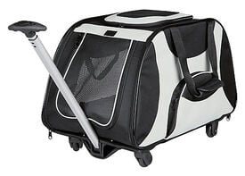 Trixie - Sac de Transport Trolley pour Chien - Noir
