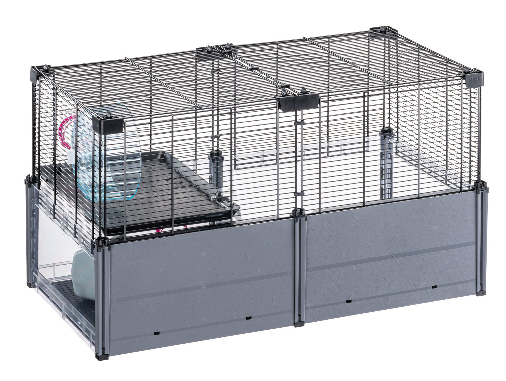 Ferplast - Cage Multipla pour Hamster et Souris - Noir Image num&eacute;ro 6
