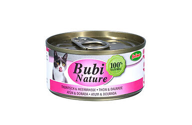 Bubimex - Pâtée Bubi Nature Thon et Daurade pour Chats - 70g