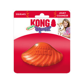 KONG - Jouet Soucoupe Squeezz Orbitz pour Chiens - S/M