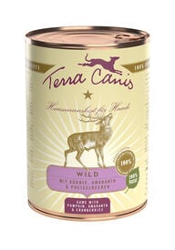 Terra Canis - Aliment Naturel Classic au Gibier pour Chiens - 400g