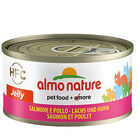 Almo Nature - Pâtée en Boîte HFC Jelly Saumon et Poulet pour Chat - 70g image number null