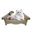 Leeby - Griffoir 2 en 1 Sofa Victorien pour Chats - Taupe Indicateur image numéro 1