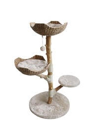 Hamiform - Arbre &agrave; Chat Azkara N&deg;05 Bois de Poirier pour Chats - 1,15m