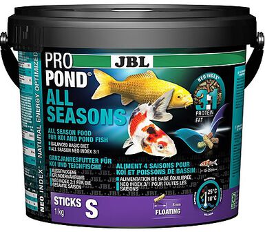 JBL - Aliment Propond All Seasons pour Poissons de Bassin - 1Kg