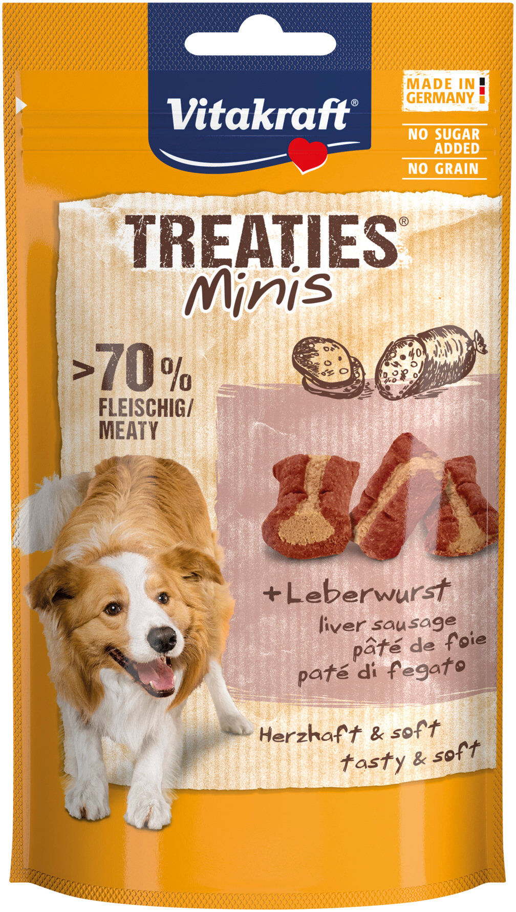 Vitakraft - Treaties Minis P&acirc;t&eacute; de Foie - 48g Image num&eacute;ro 1