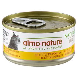 Almo Nature - Boîte Natural au Filet de Poulet pour Chat - 70g