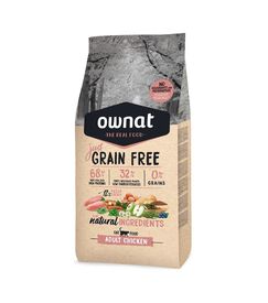 Ownat - Croquettes Grain Free au Poulet pour Chats
