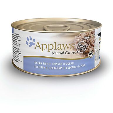 Applaws - Pâtée en Boîte aux Poissons de Mer pour Chat - 70g