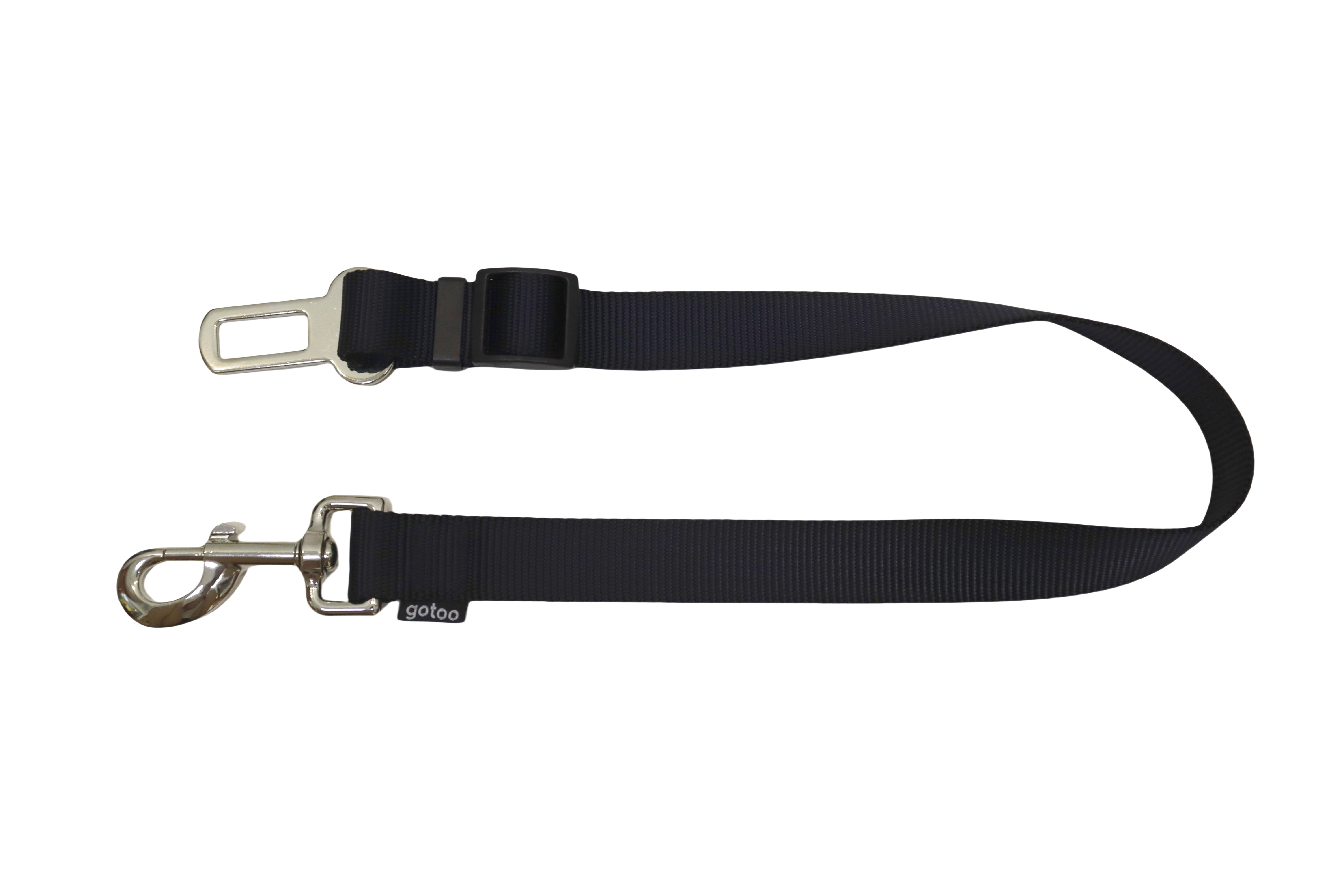 Gotoo - Ceinture de S&eacute;curit&eacute; Essentials Noire pour Chien Image num&eacute;ro 1
