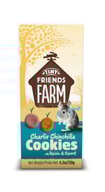 Tiny Friends Farm - Friandises Cookies pour Chinchilla - 120g